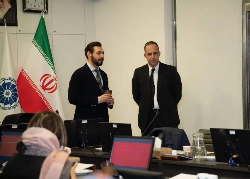 Reza Ghiabi at the Iran Suisse Chamber of Commerce